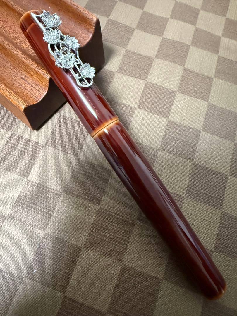 中屋万年筆、桜