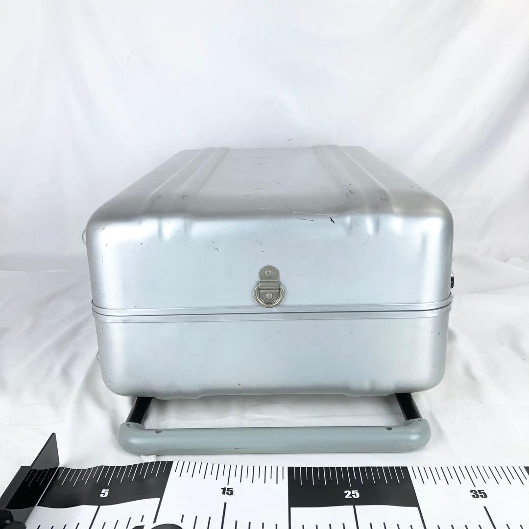 ◆ゼロハリバートン 2輪 スーツケース ぜローラ シルバー アルミ