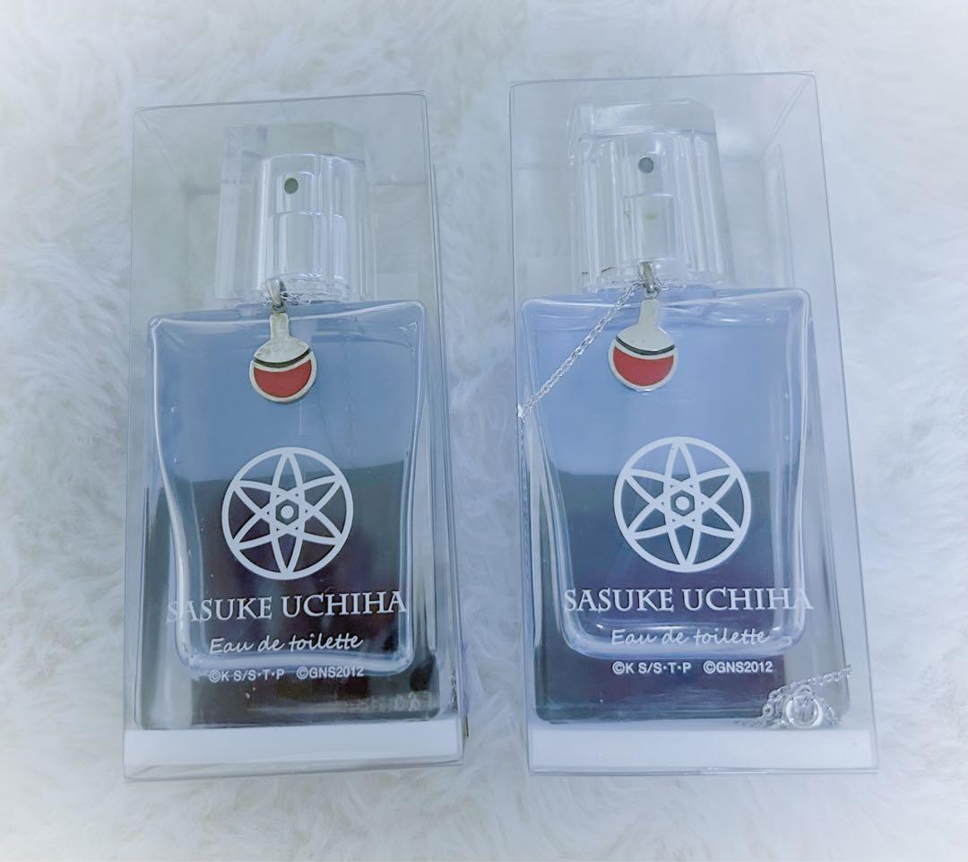 ぽ*む様 NARUTO うちはサスケのシルバーペンダント&オードトワレセット×2