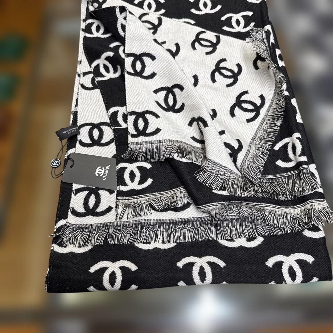 CHANEL リバーシブル ノベルティ品 ショール ストール マフラー 新品