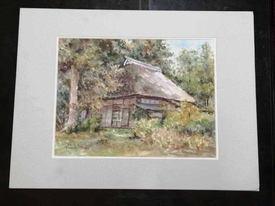 岩脇哲也 水彩画　題名不明