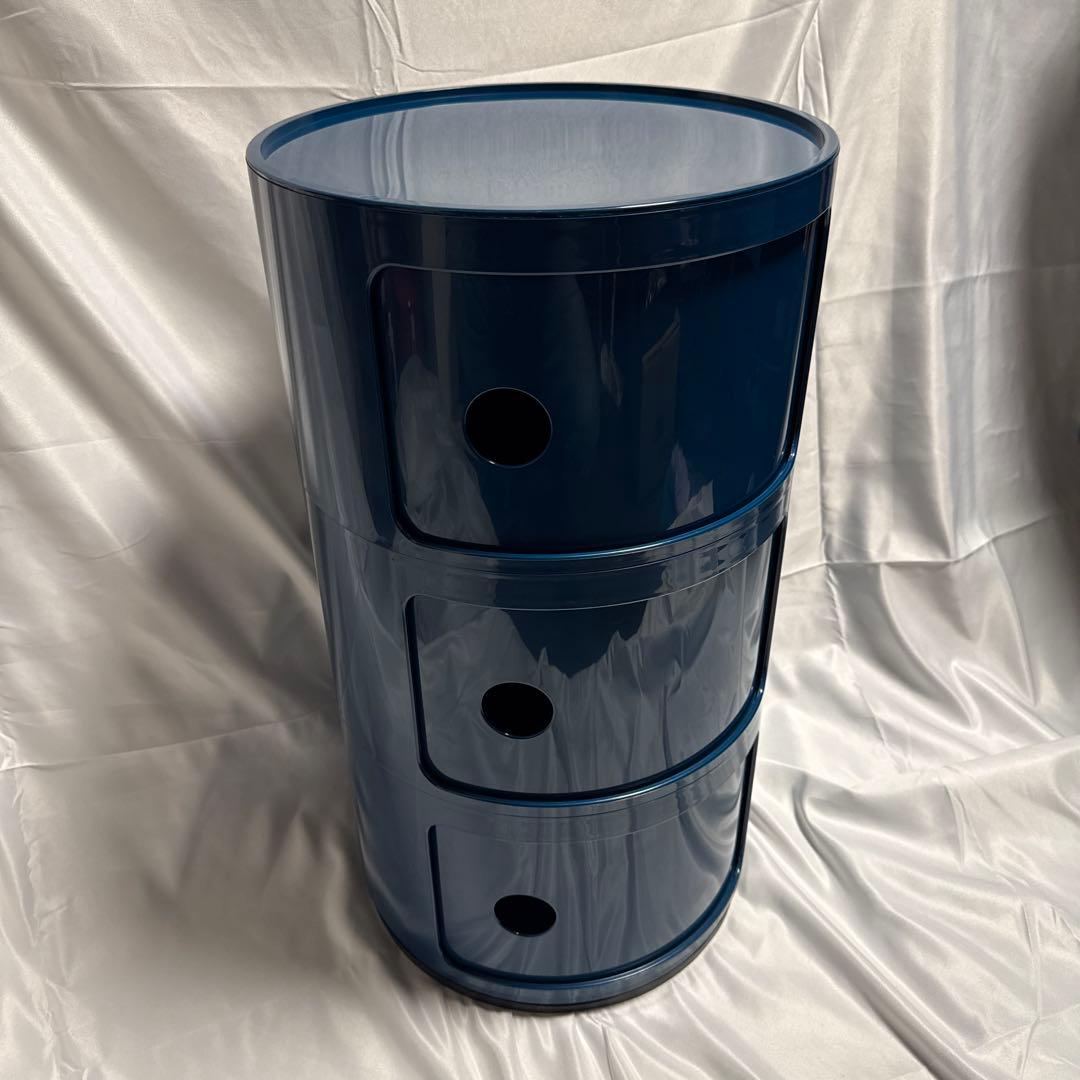 Kartell Componibili 3段収納キャビネット