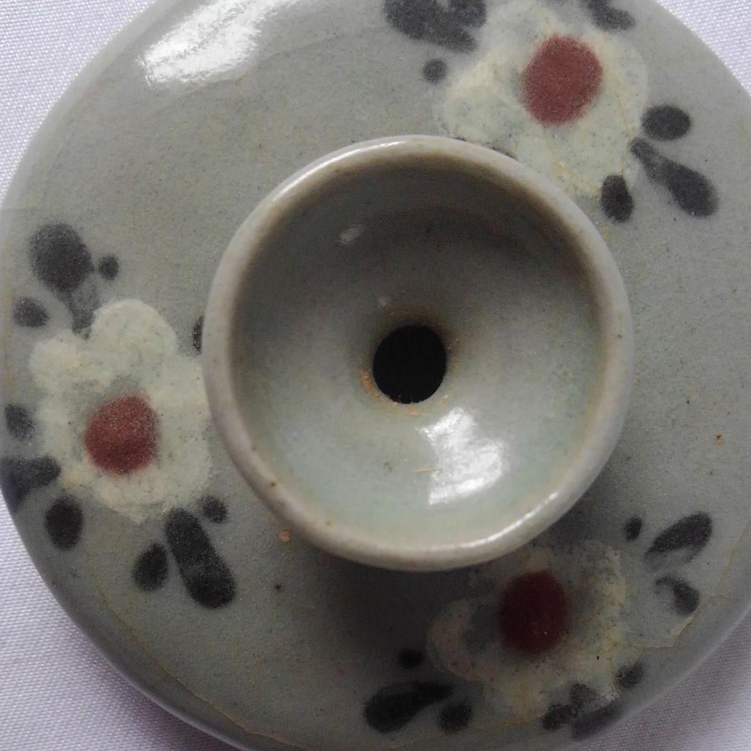 世界一？名品　高麗　高麗青磁辰砂彩油壺　化粧　美術館級　希少　骨董