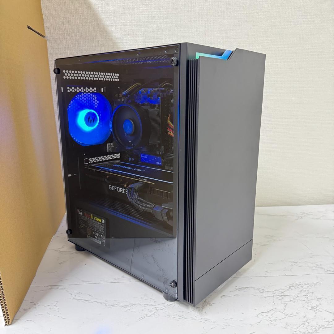 【即納激安ブラックモデル】RX5700XT搭載ゲーミングPCフルセット✨