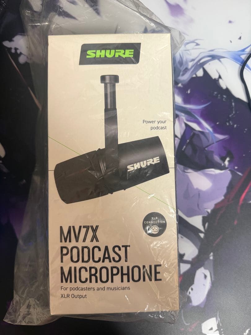 SHURE MV7X ポッドキャストマイク