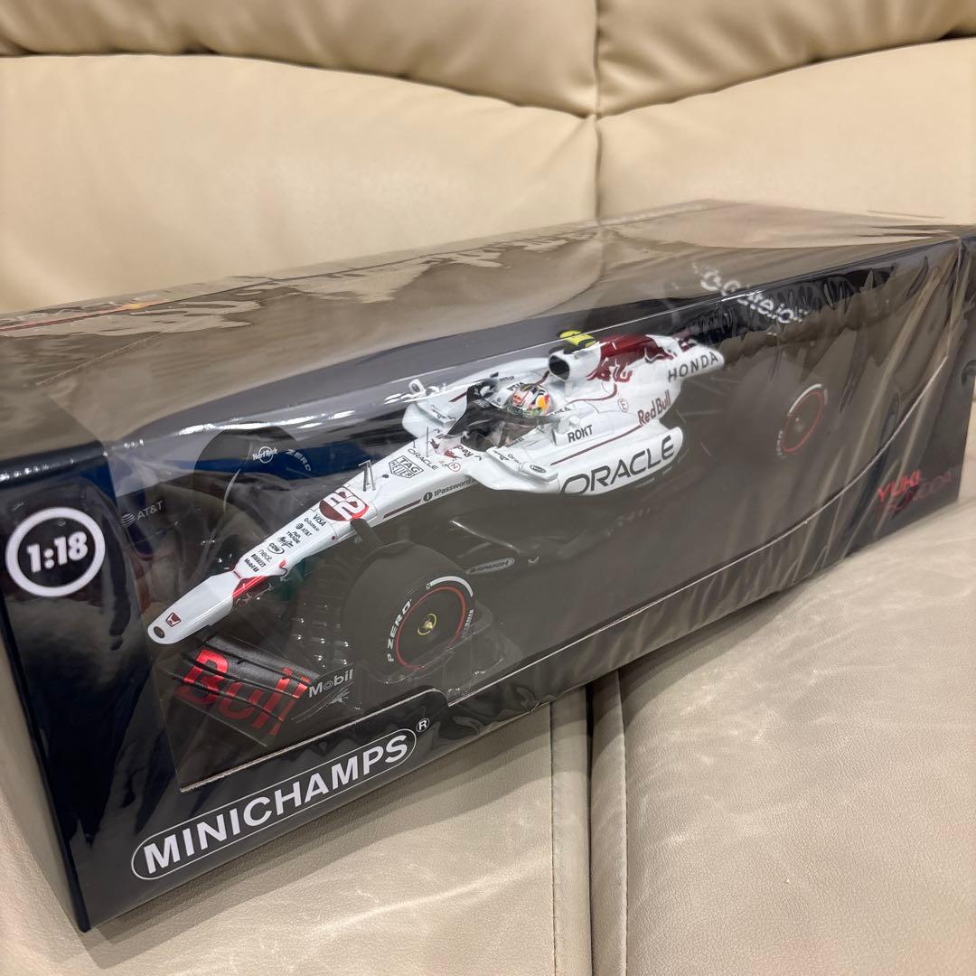 1:18 MINICHAMPS レッドブルRB21 角田裕毅 2025 日本GP
