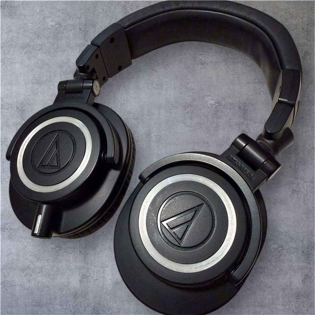 【即日発送】audiotechnica ATH-M50x 有線 ブラック