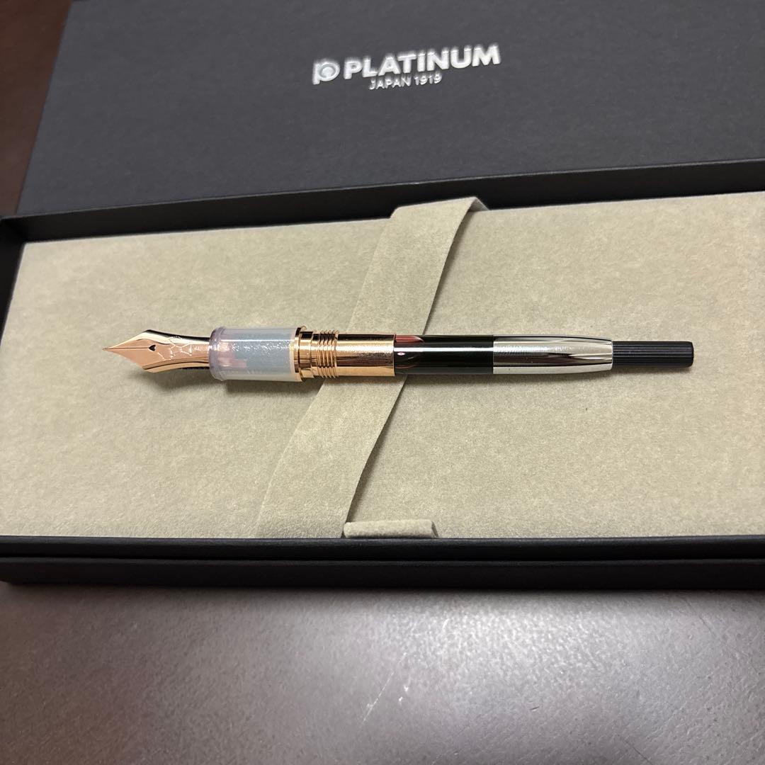 な*ち様 初雪 万年筆　八文字屋 オリジナル　細字 F 限定