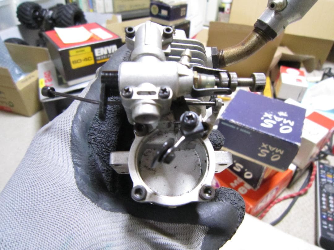 模型 エンジン 各部固着無 OS four stroke engine 大人気