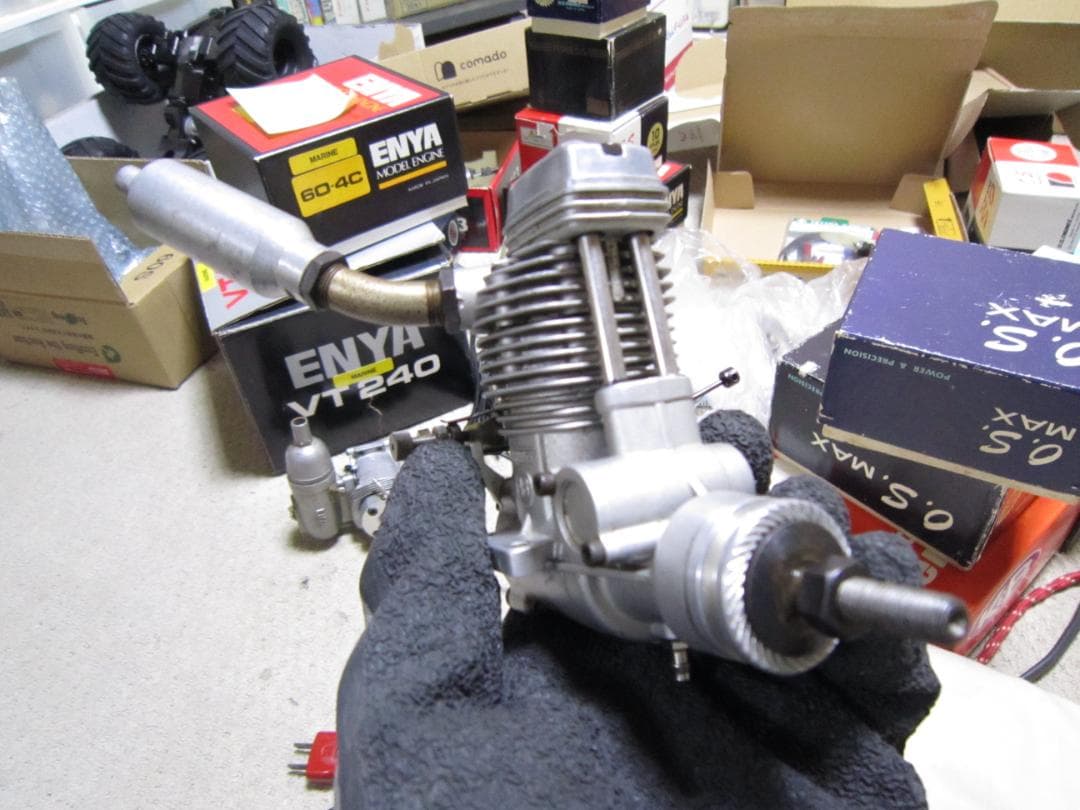 模型 エンジン 各部固着無 OS four stroke engine 大人気
