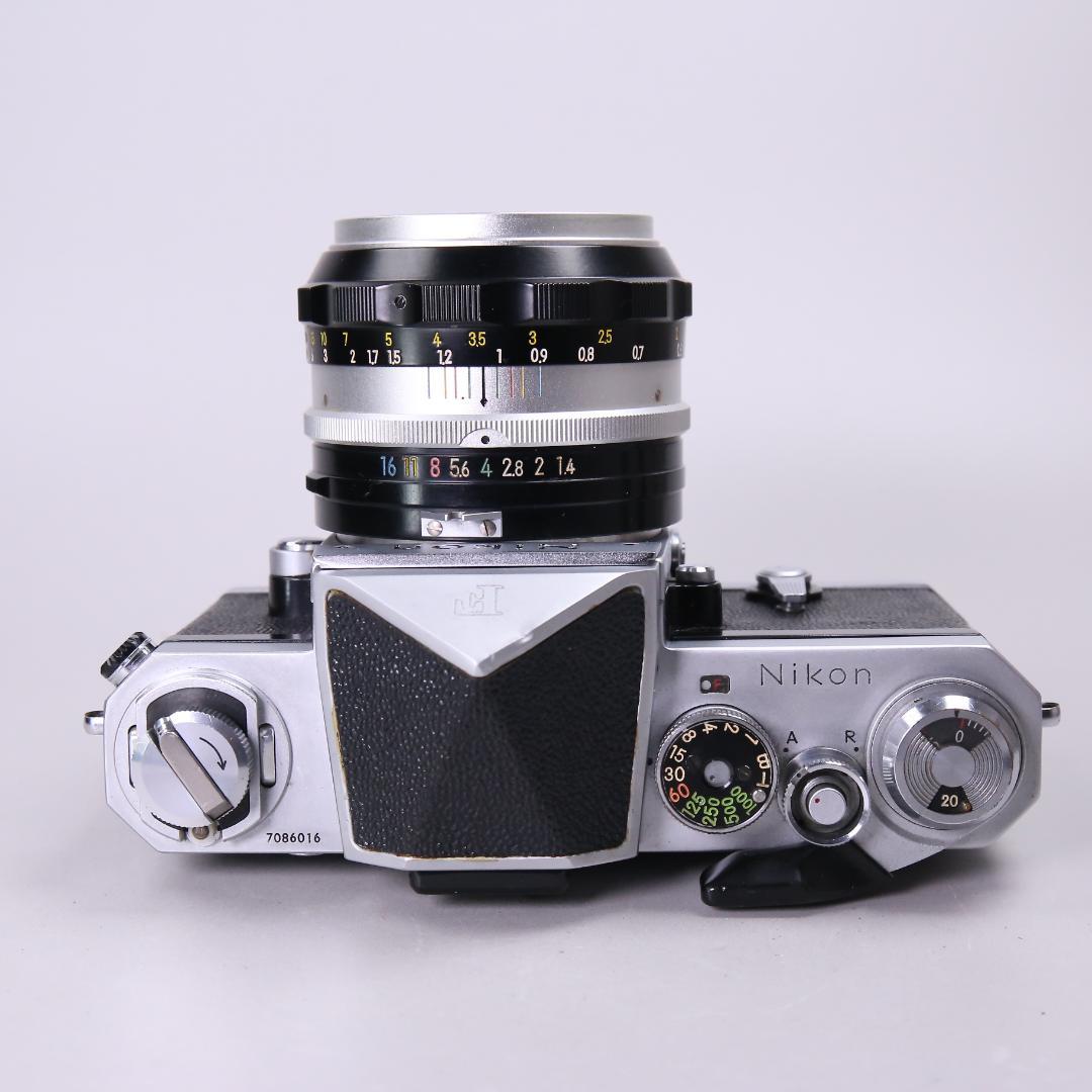 ☆完全動作☆Nikon F 50mm F1.4 アイレベル　＃501