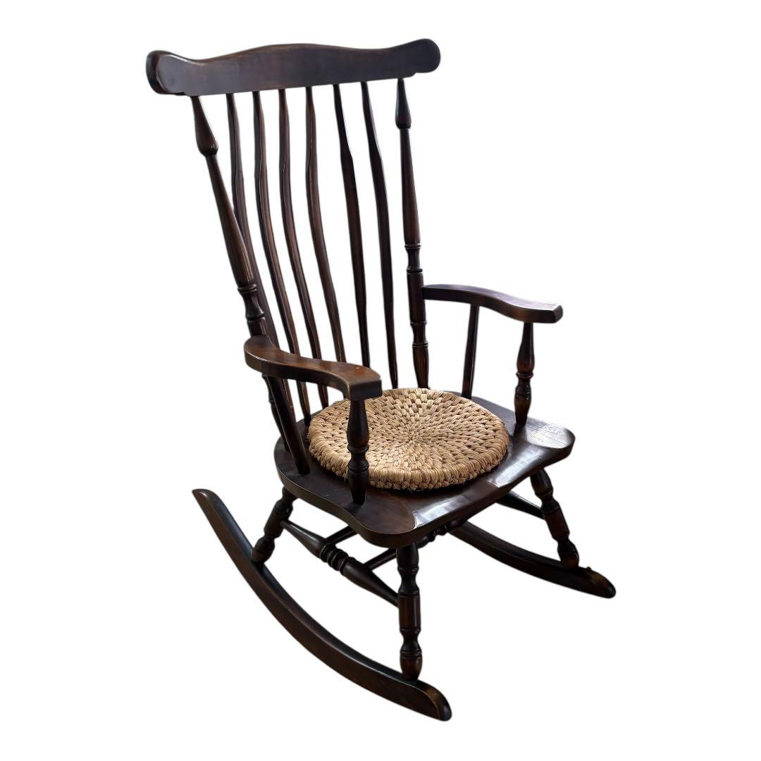 木製ロッキングチェア アンティーク