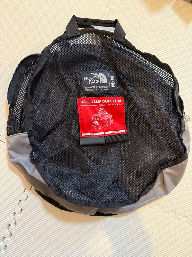 THE NORTH FACE ダッフルバッグ M 黒　※収納バッグ付属