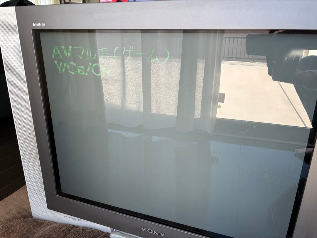 ジャンク Trinitronブラウン管 SONY テレビ KV-29DS65