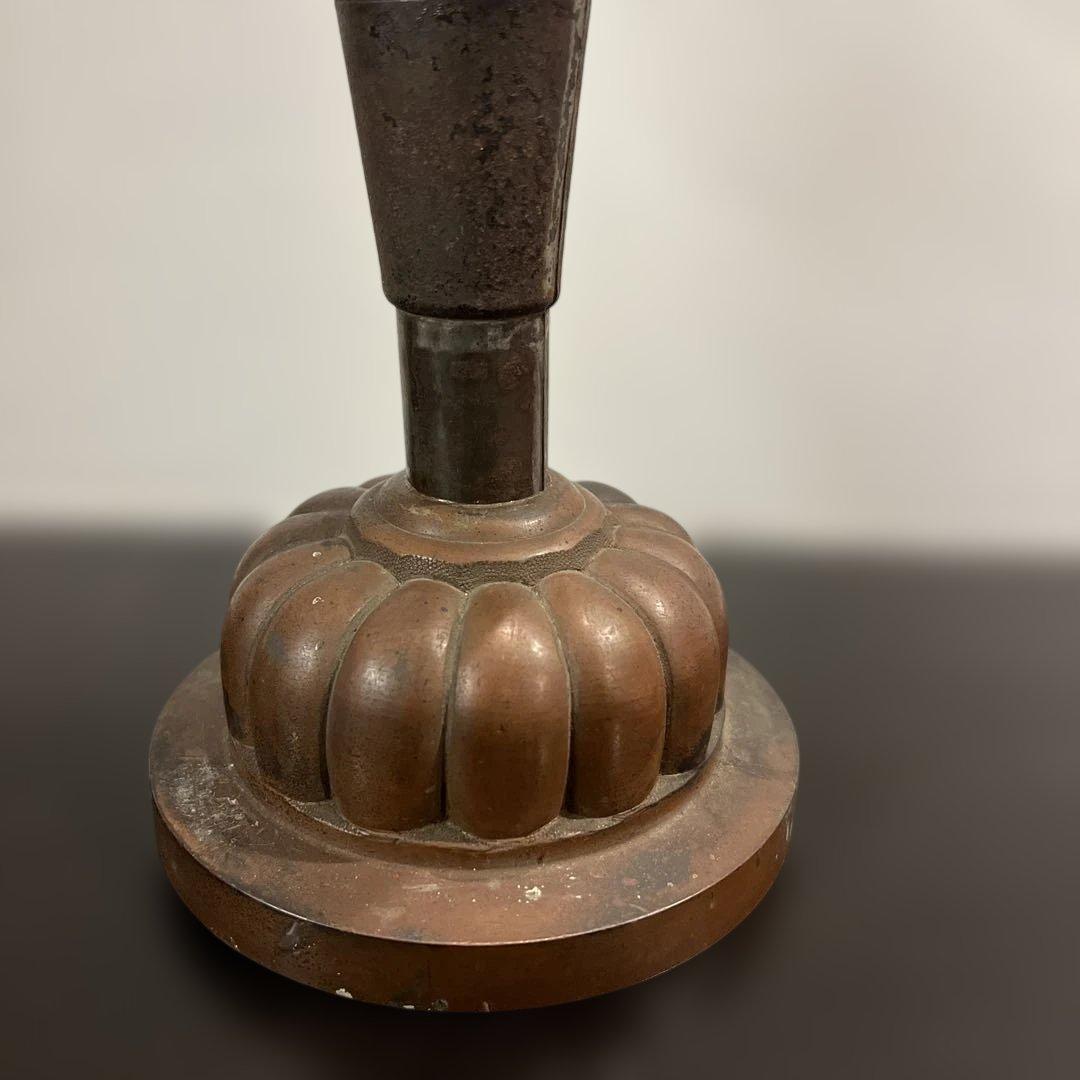 ガラス　エンボス　オイルランプ　フリルホヤ　送料無料