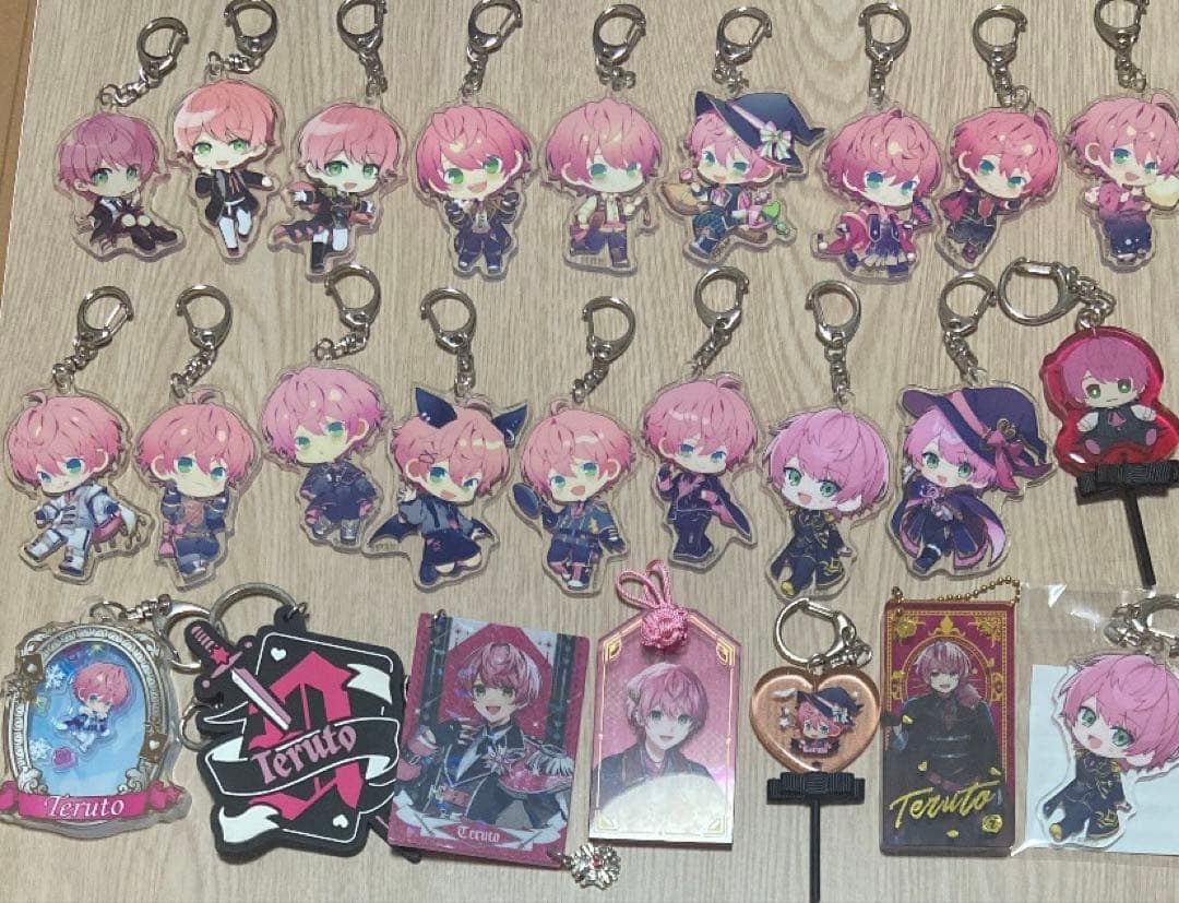 てるとくん アクキー ラバスト セット売り