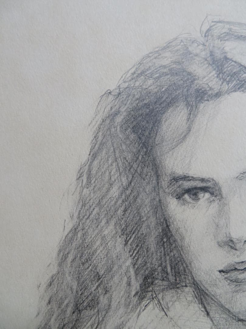 ◆ 黒川達也　「少女像」　師：宮永岳彦　◆