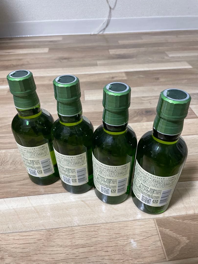 白州ミニボトル　180ml 4本セット