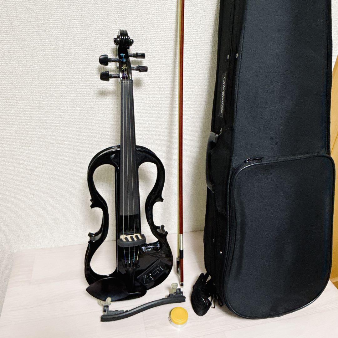 【美品】hallstatt ハルシュタット エレキバイオリン CV-210E