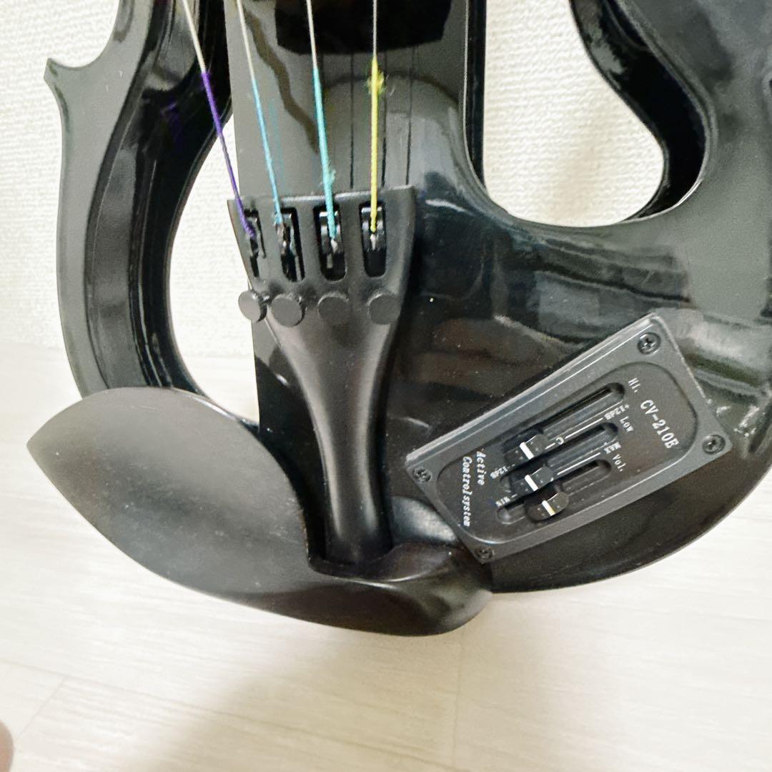 【美品】hallstatt ハルシュタット エレキバイオリン CV-210E