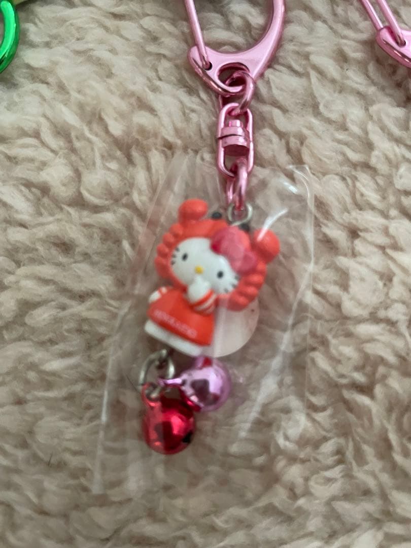 ハローキティ　ご当地キティ北海道限定キーホルダー　6個セット