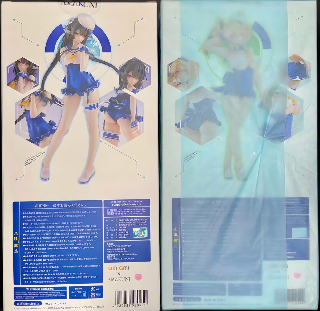 新品未開封 涼風のジェネ 蒼海のアネット あみあみ×AMAKUNI PSO 2