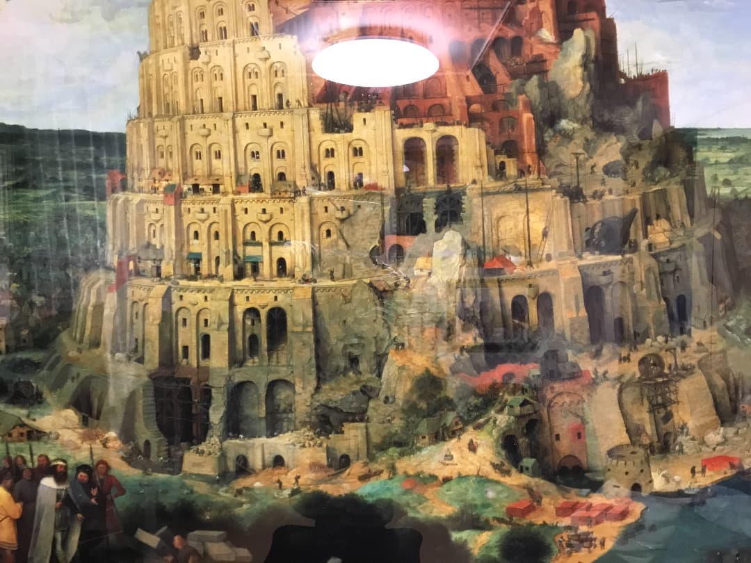 ブリューゲル バベルの塔 複製画