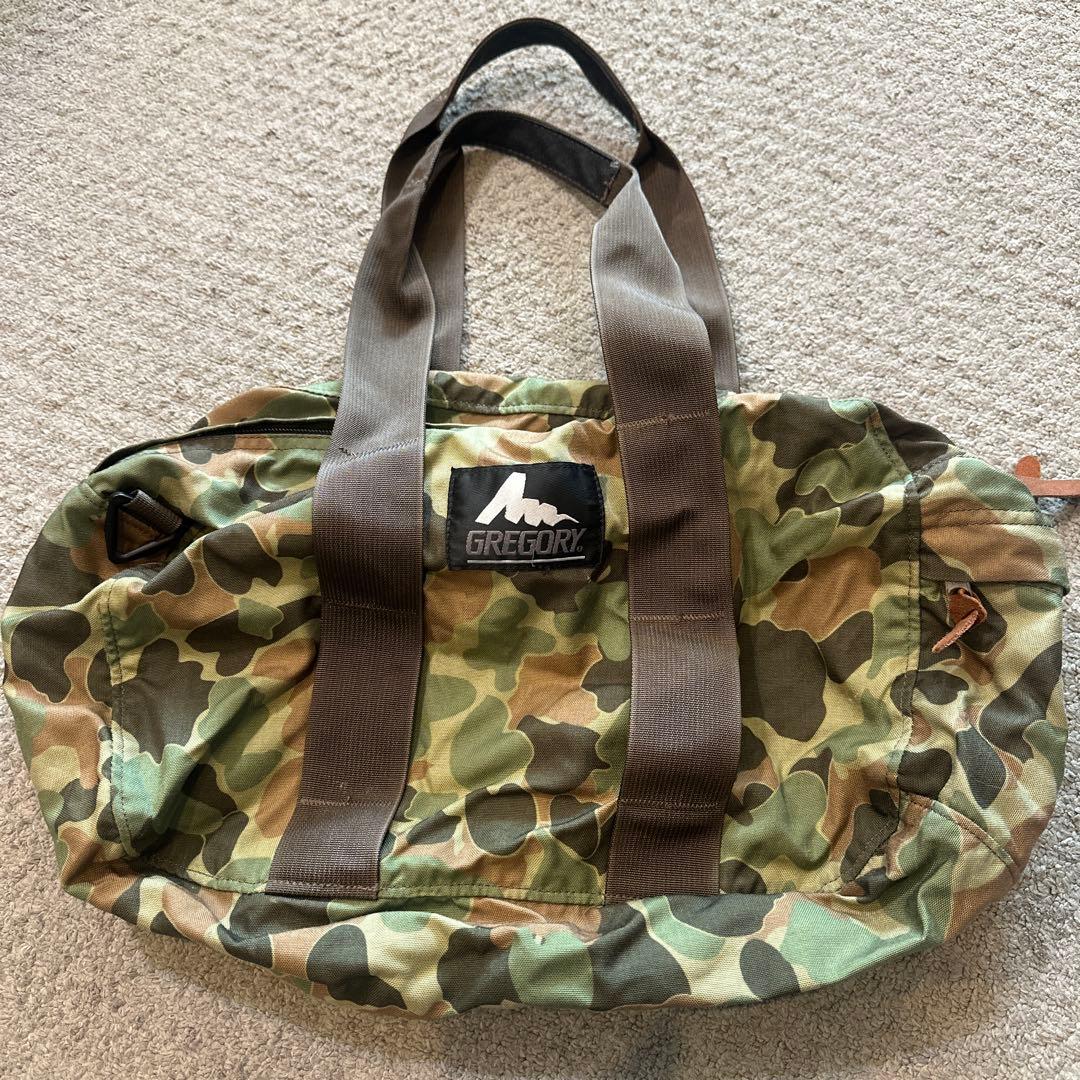 GREGORY 迷彩 ボストンバッグ