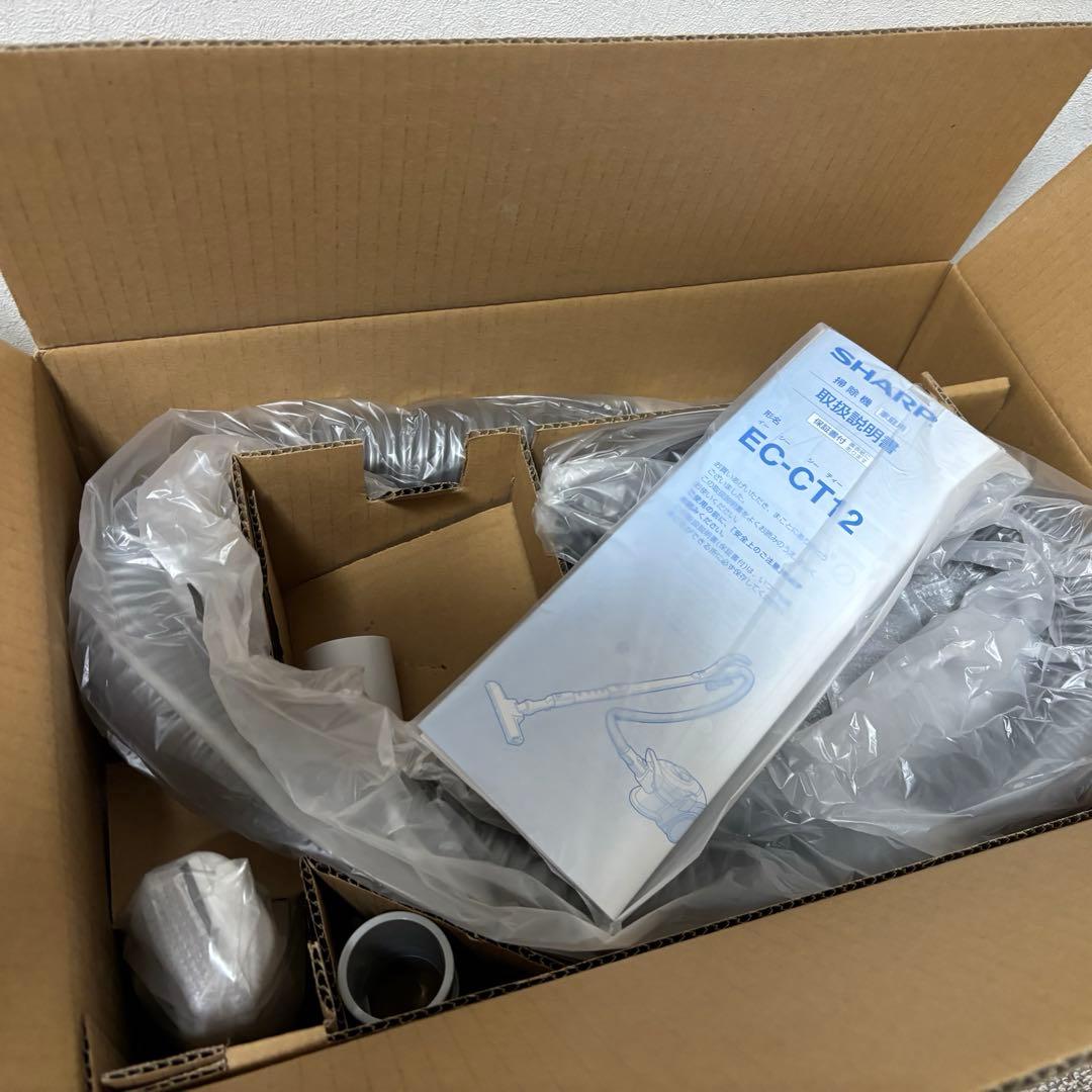 SHARP 電気掃除機(床移動形) EC-CT12-Cパワーサイクロン