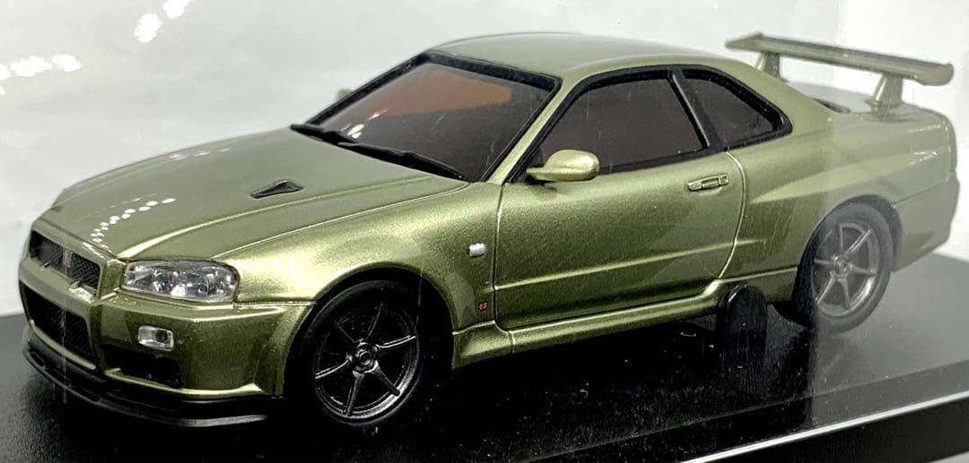 希少 京商 dNaNo オートスケール 日産 スカイライン GT-R R34