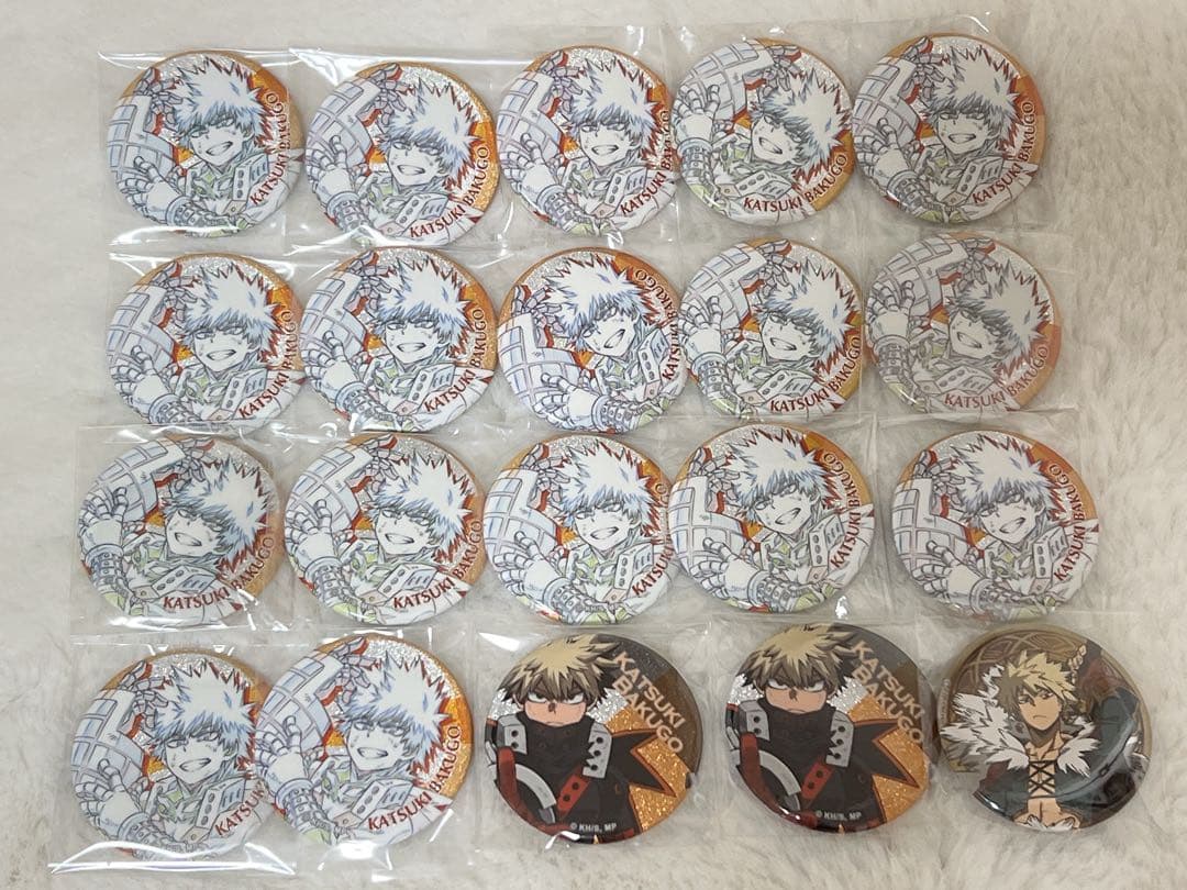 ヒロアカ 爆豪勝己 缶バッジ