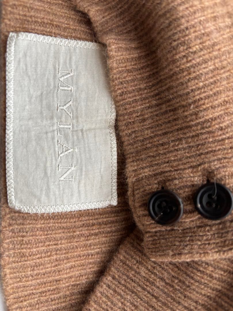 【完売品】 【再値下げ】mylan Eco Cashmere Knit Hood