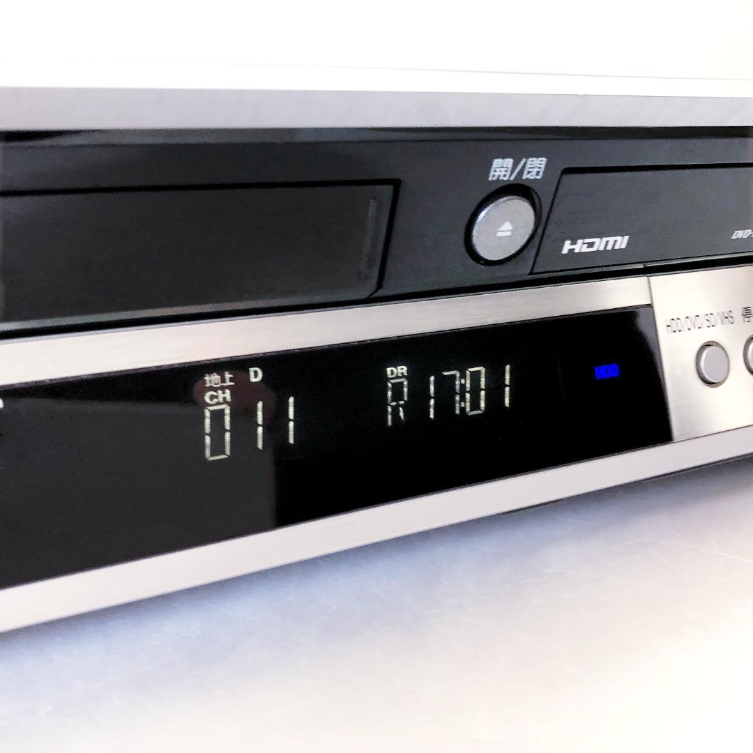 【動作良好】パナソニック DIGA ＨＤＤ内蔵 VHS DVD 一体型レコーダー