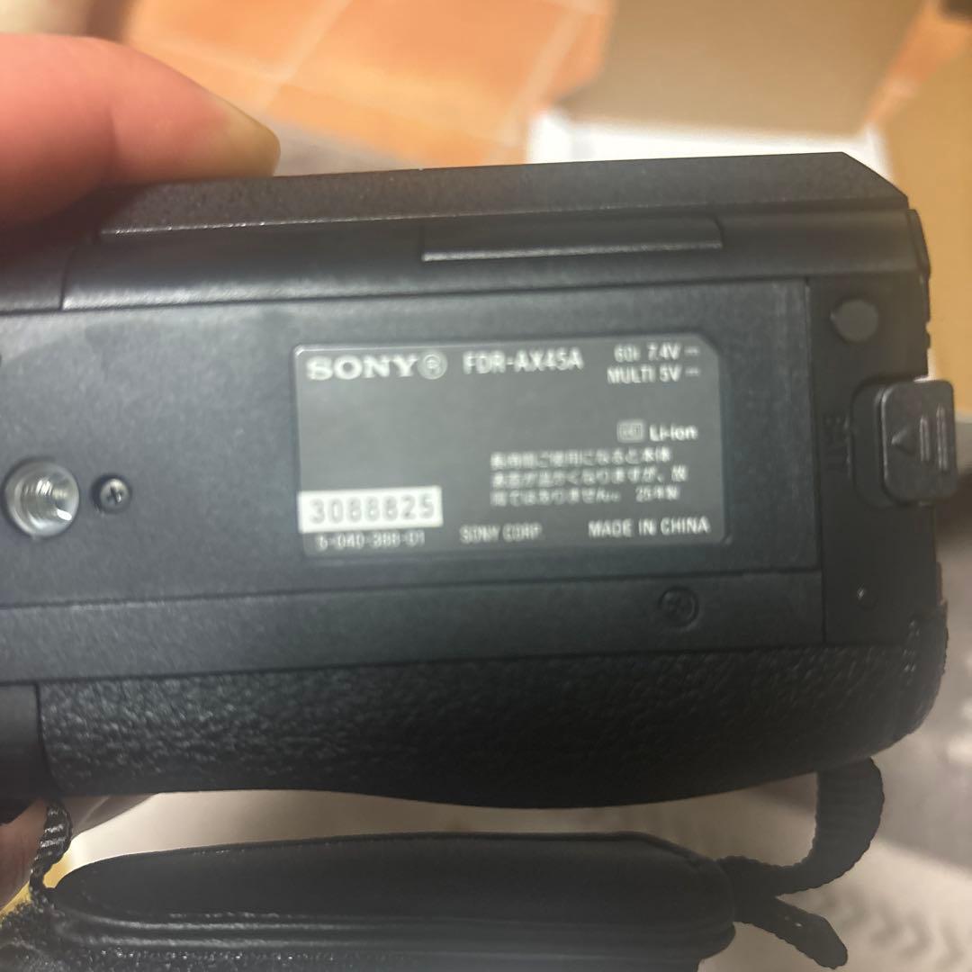 SONY 4K ハンディカム FDR-AX45A 本体