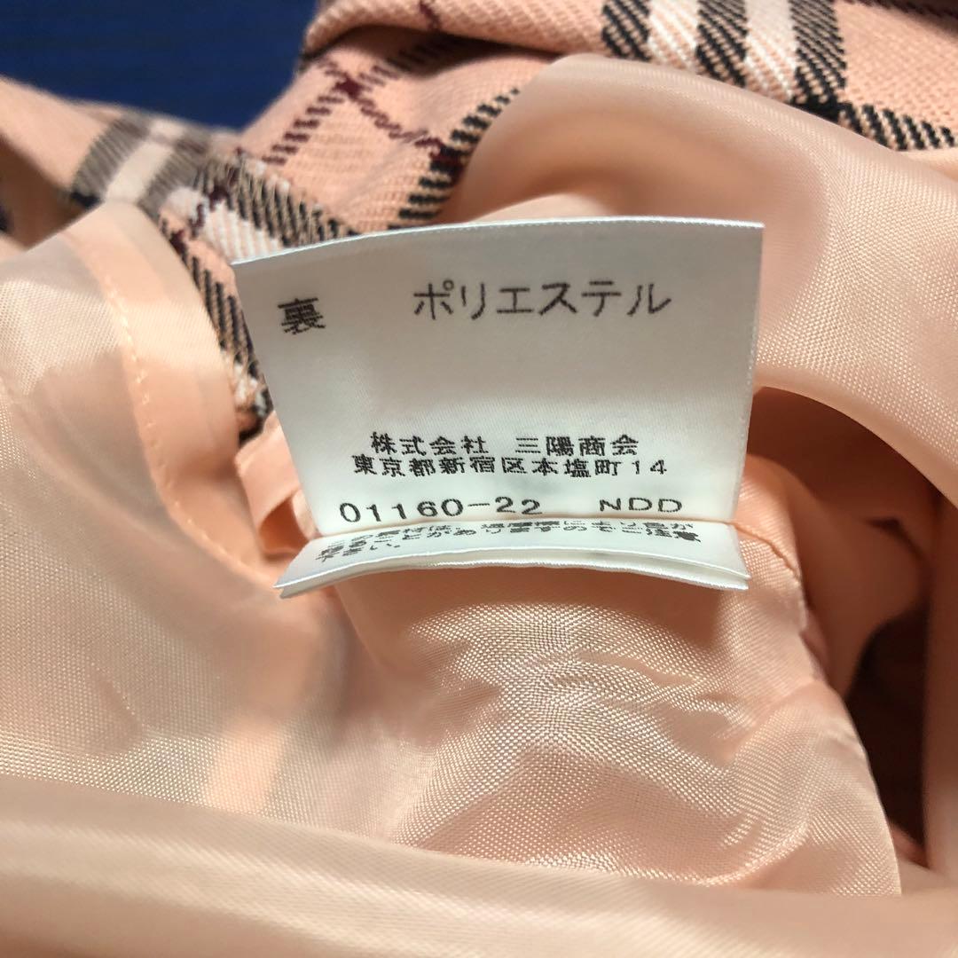 スカート Unused Burberry pink checked skirt