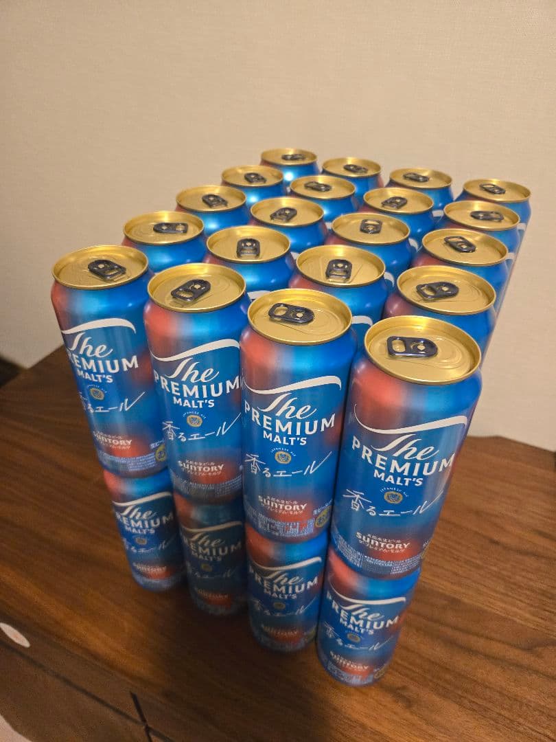 ビール500ml40本 PREMIUM MALTS 香るエール まとめ売り