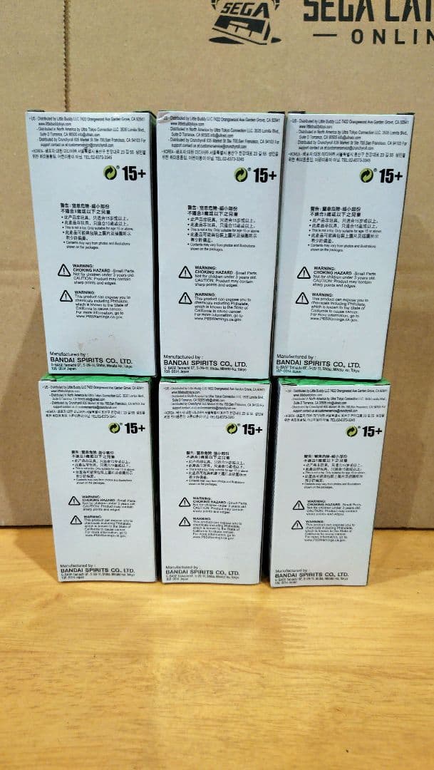 トレジャーラリー 1 海外正規品 ワンピース ワーコレ 6点セット