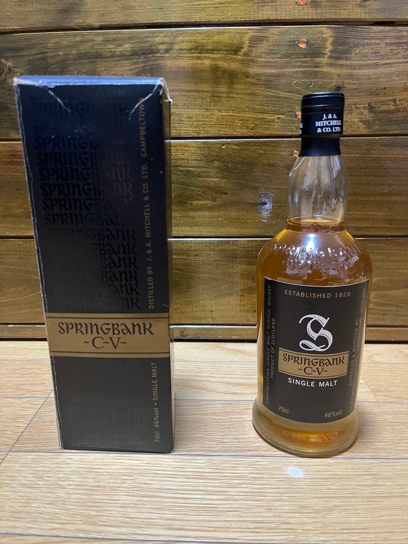 スプリングバンクCV シングルモルトウイスキー 46%