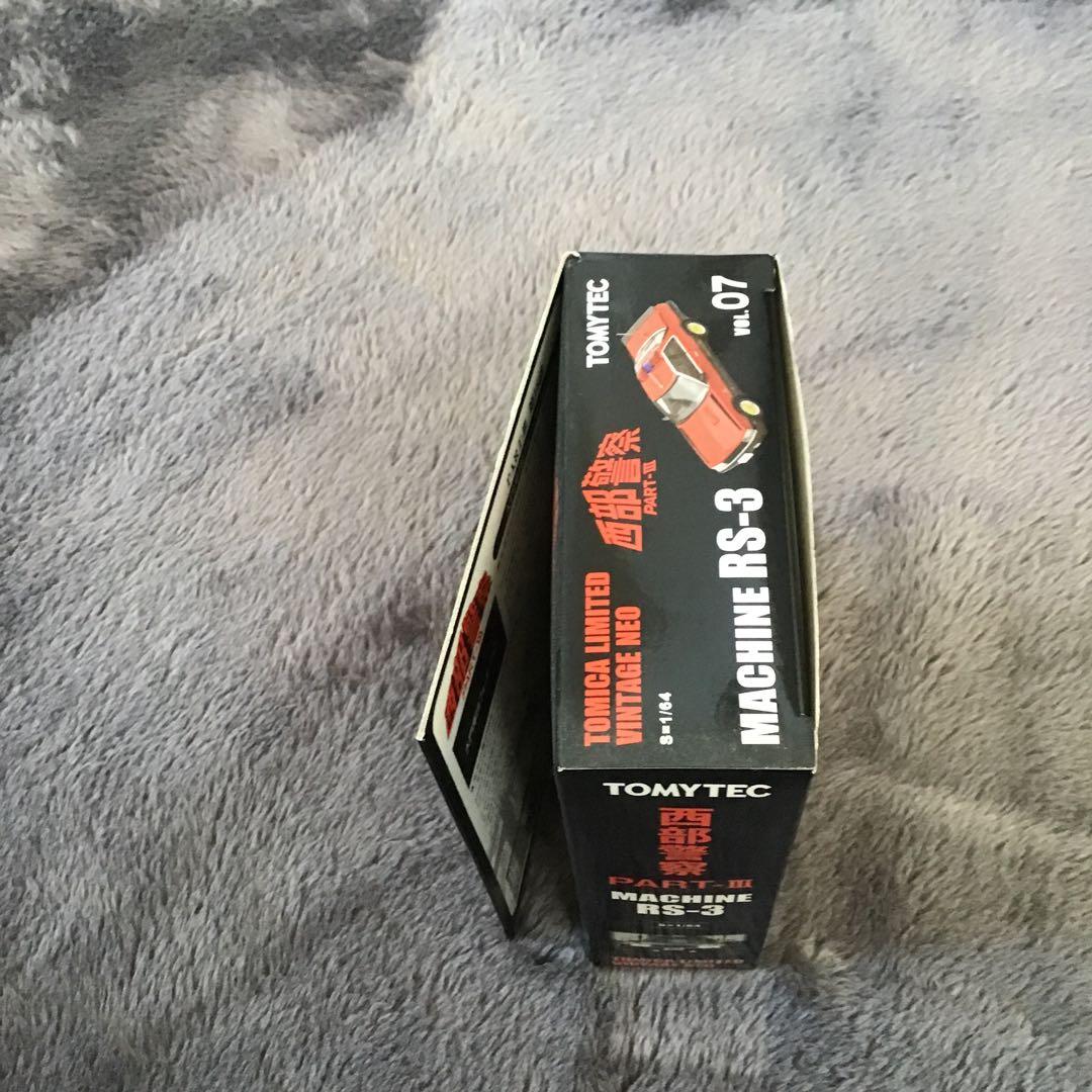 TOMICA LIMITED VINTAGE 西部警察Ⅲ MODELS RS-3