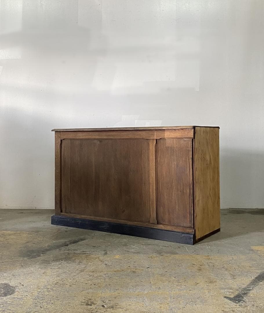 フランス アンティーク Shop Counter カウンター テーブル チェスト