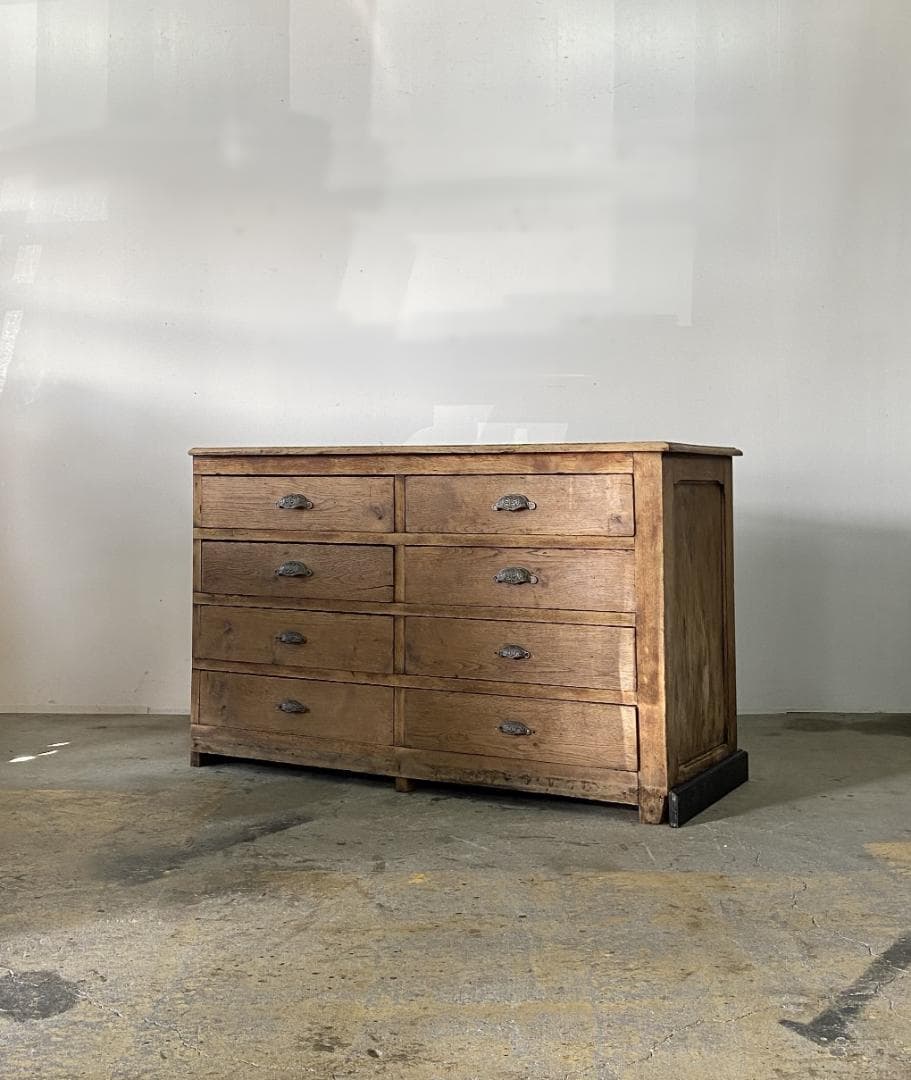 フランス アンティーク Shop Counter カウンター テーブル チェスト