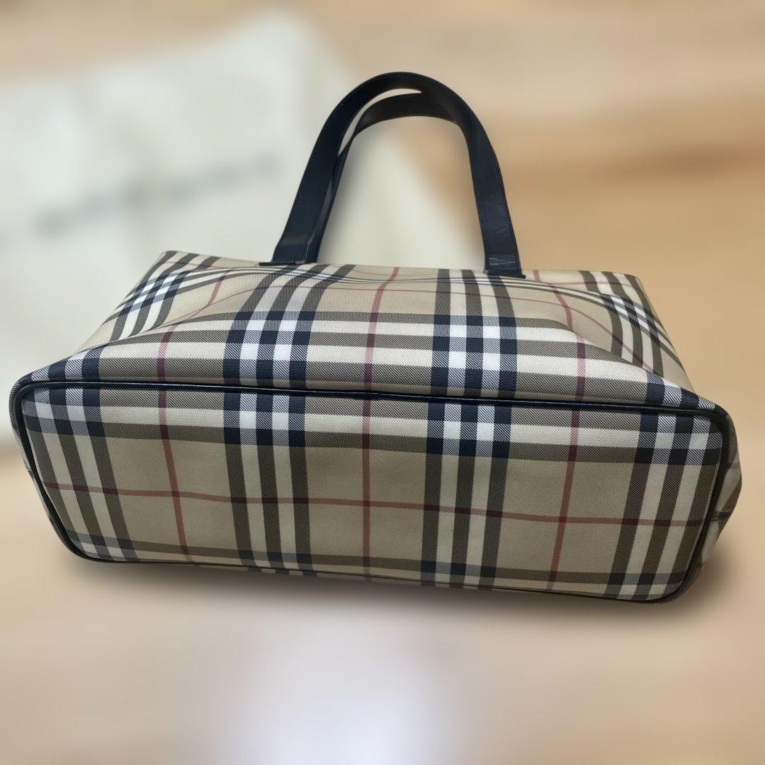 美品バーバリー　トートバッグ