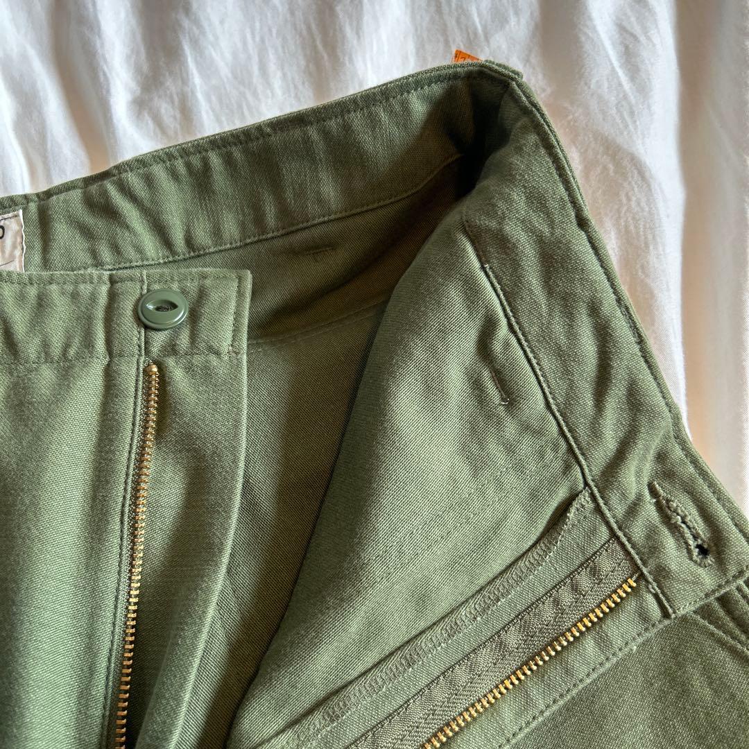 MADISON BLUE マディソンブルー ファティーグパンツ カーキ 02