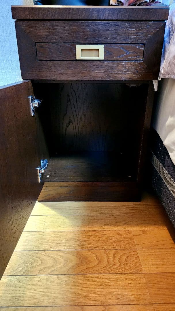 ② 木製 ナイトテーブル 特注 オーダー家具