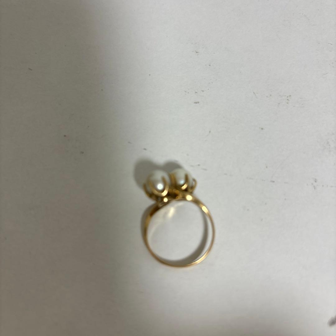 ヴィンテージK1 8リング　4g K18刻印