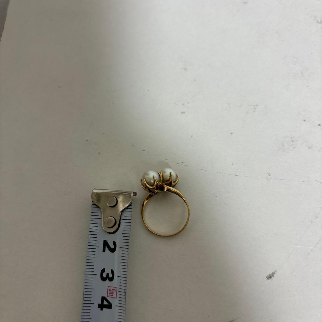 ヴィンテージK1 8リング　4g K18刻印