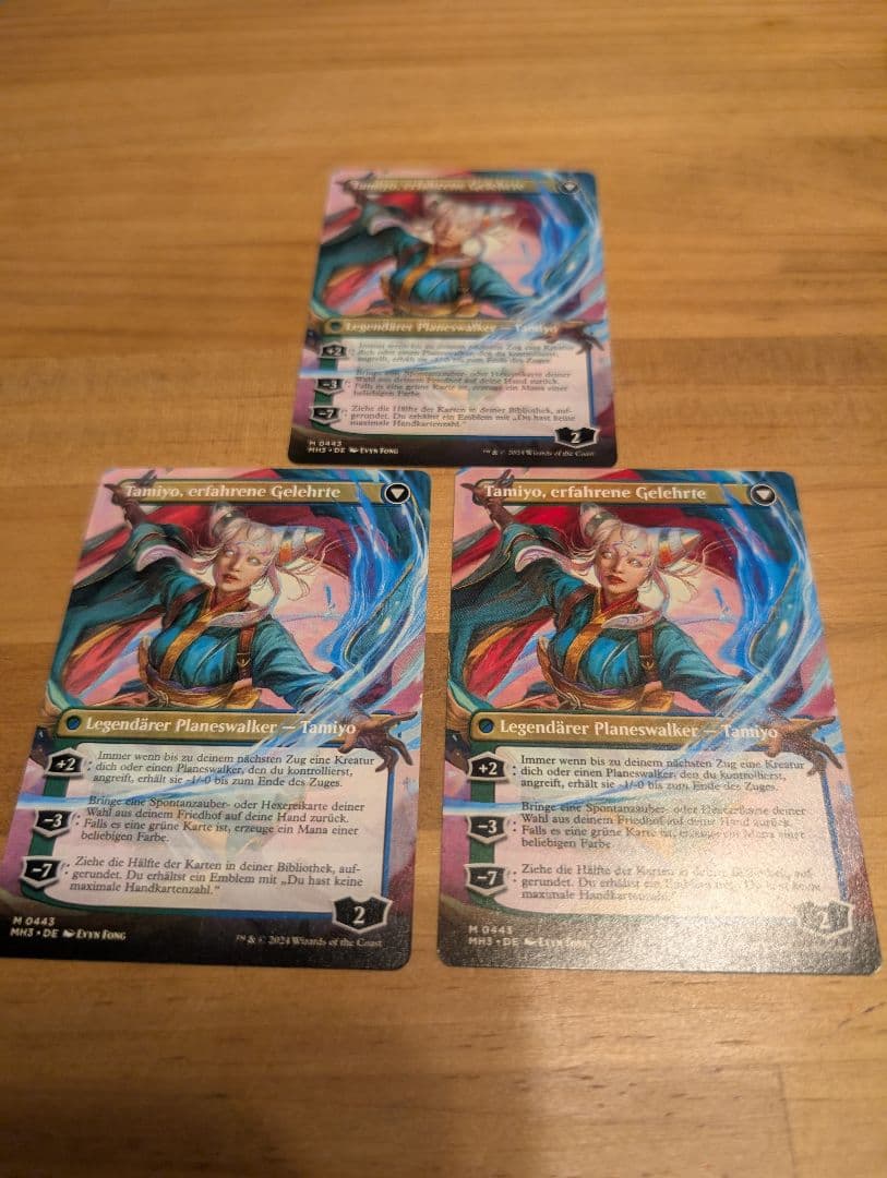 【知りたがりの学徒、タミヨウ】【ドイツ語】【フルアート】【3枚セット】