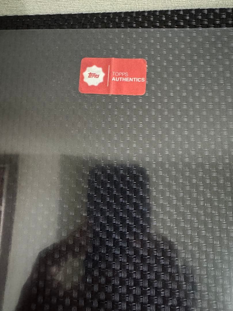 大谷翔平 MLB初安打記念 直筆サイン MLB公式ホログラム インスク 額装済