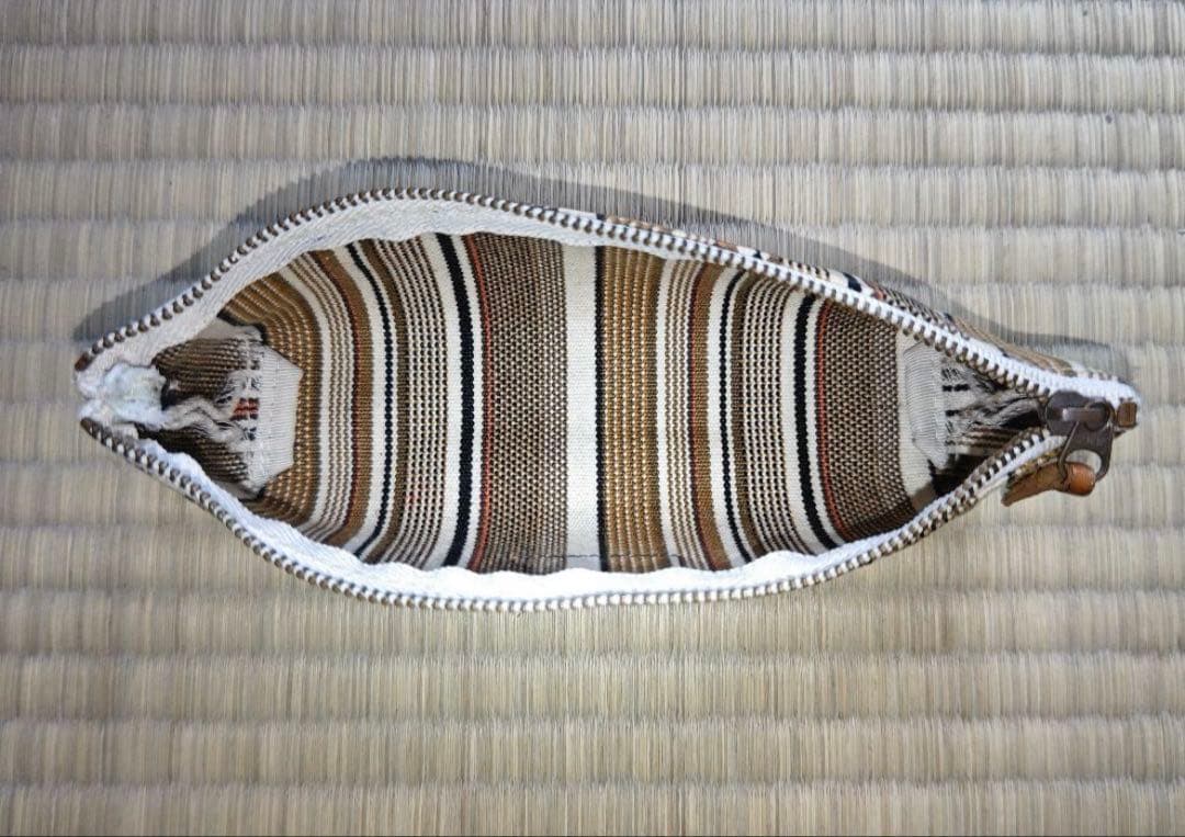 ユナイテッドビーズ ラダイト ボート ペンケース カフェラテ　廃盤