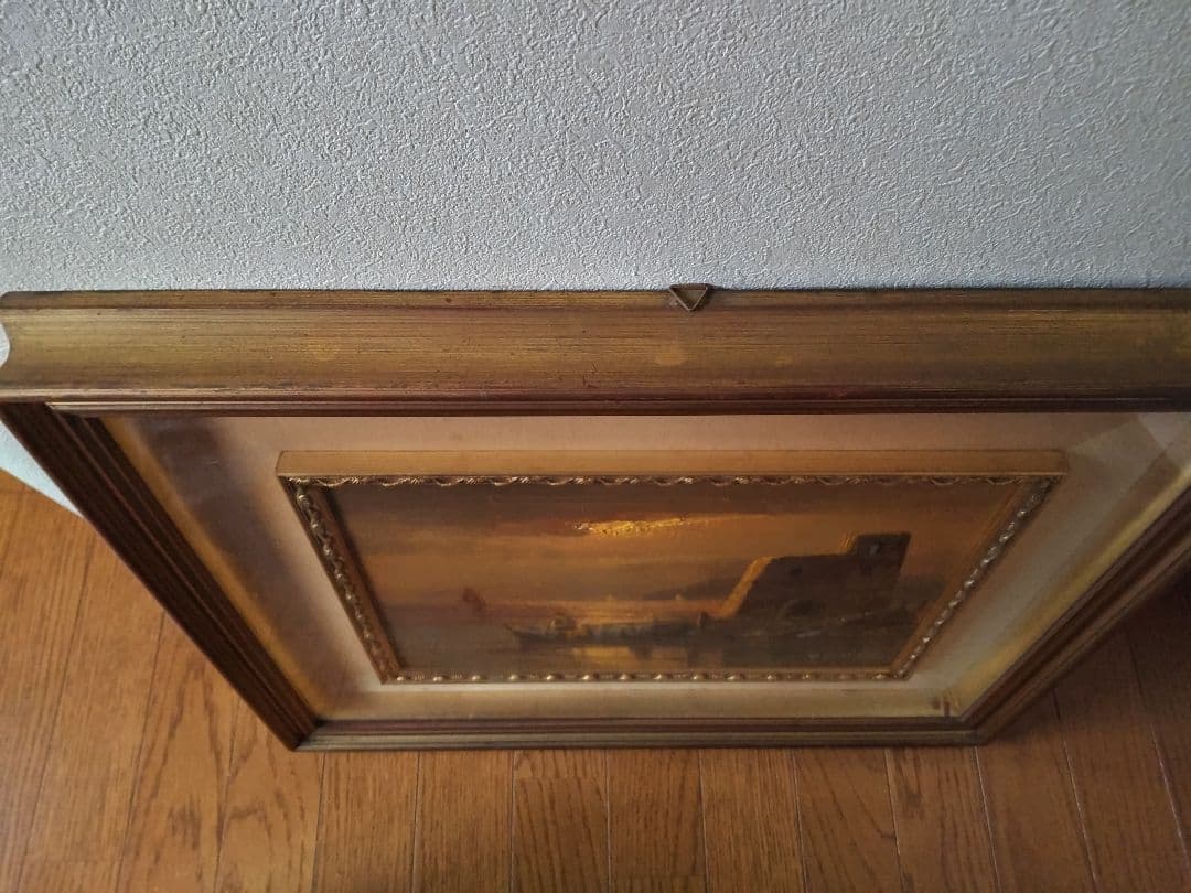 ヴィンテージ イタリア製絵画2点